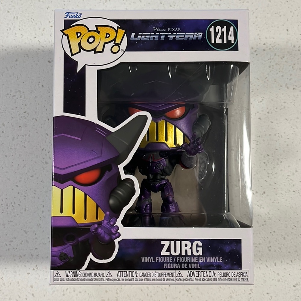 Funk Pop - Zerg vinyl figure from Light Year Movie by Disney & Pixar, #1214, New